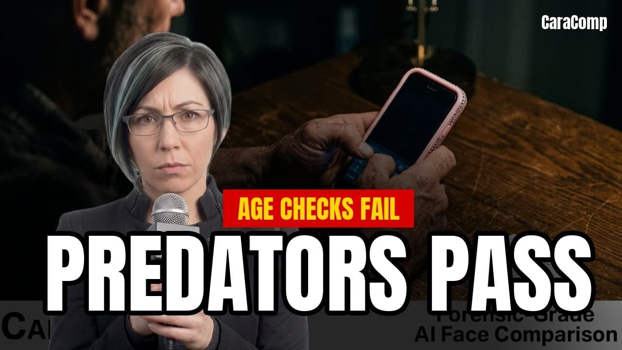Age Verification Law: AGE CHECKS STOP AT THE DOOR | CaraComp Daily EP.232 · Video Briefing