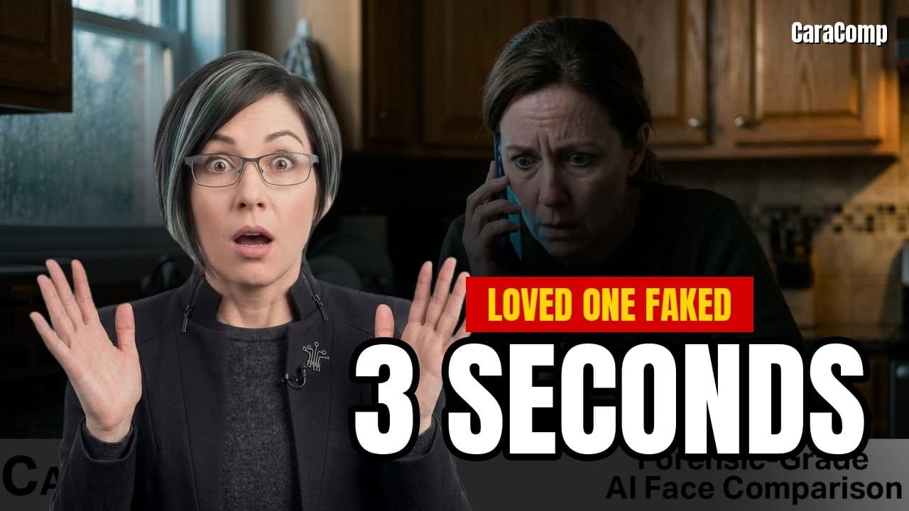 AI Voice Cloning: Fakes Family Fast · Video Briefing