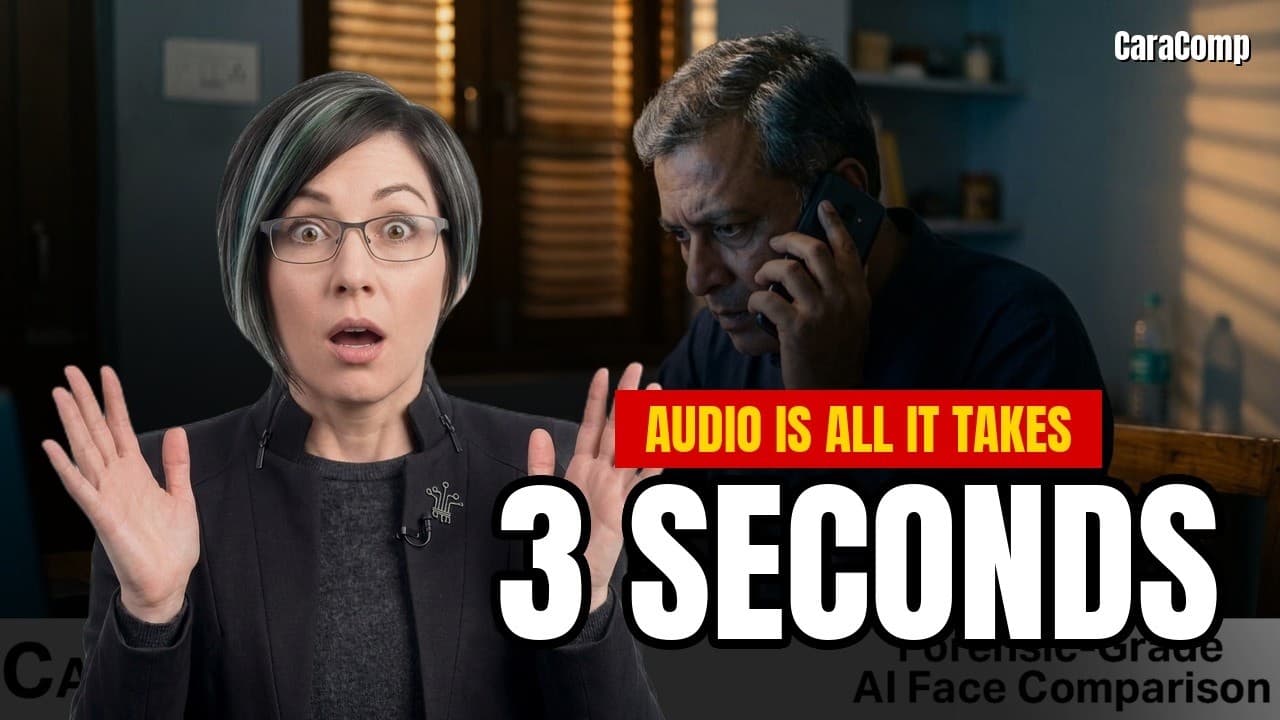 AI Voice Cloning Scam: Steals Voices · Video Briefing