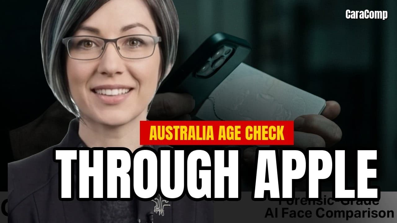 Australia Age Verification: AUSTRALIA'S AGE CHECK SIDE DOOR | CaraComp Daily EP.243 · Video Briefing