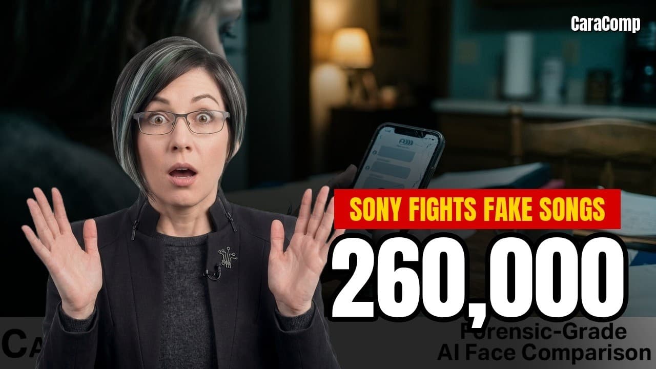 Deepfake Laws By State: SONY'S FAKE SONG FLOOD | CaraComp Daily EP.251 · Video Briefing