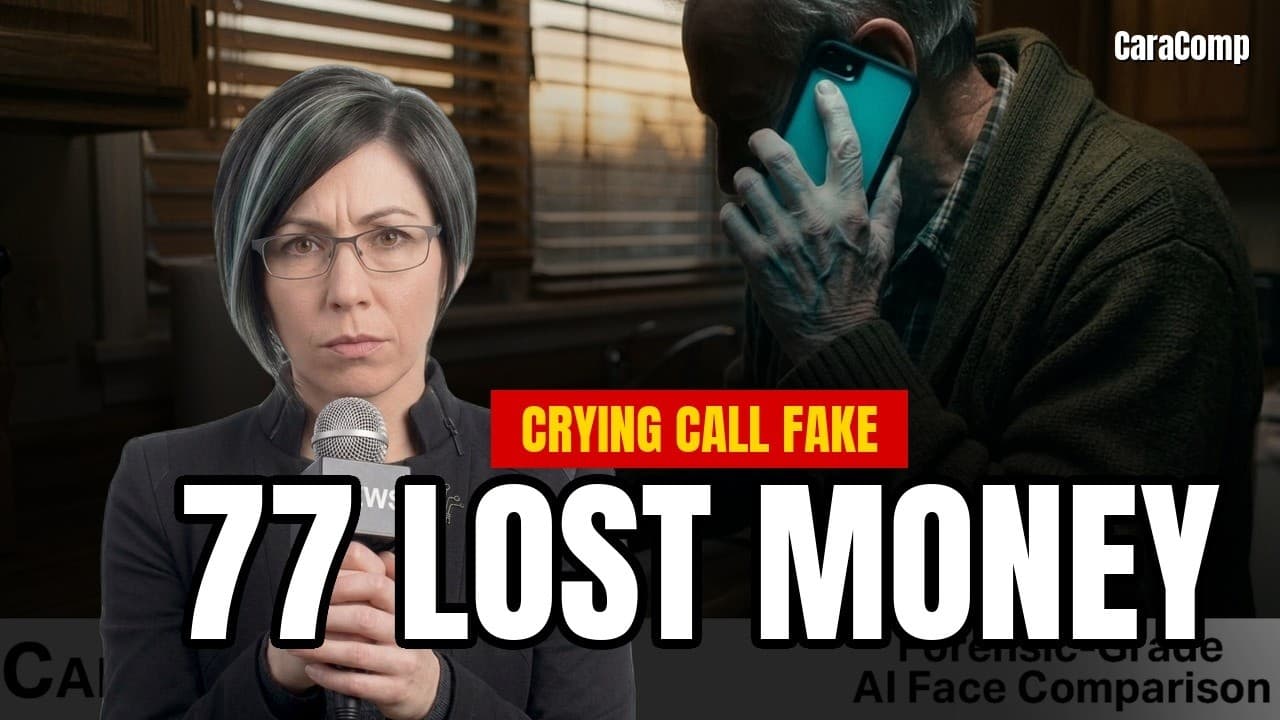 Deepfake Voice Scam News Today: A CRYING CALL THAT ISN'T REAL | CaraComp Daily EP.257 · Video Briefing