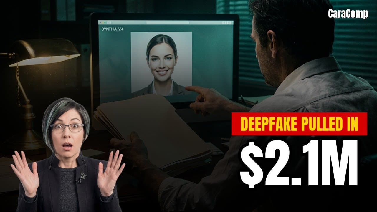 Synthetic Identity Fraud Prevention: Deepfake Fraud, Airport Biometrics, and Password Myths · Video Briefing