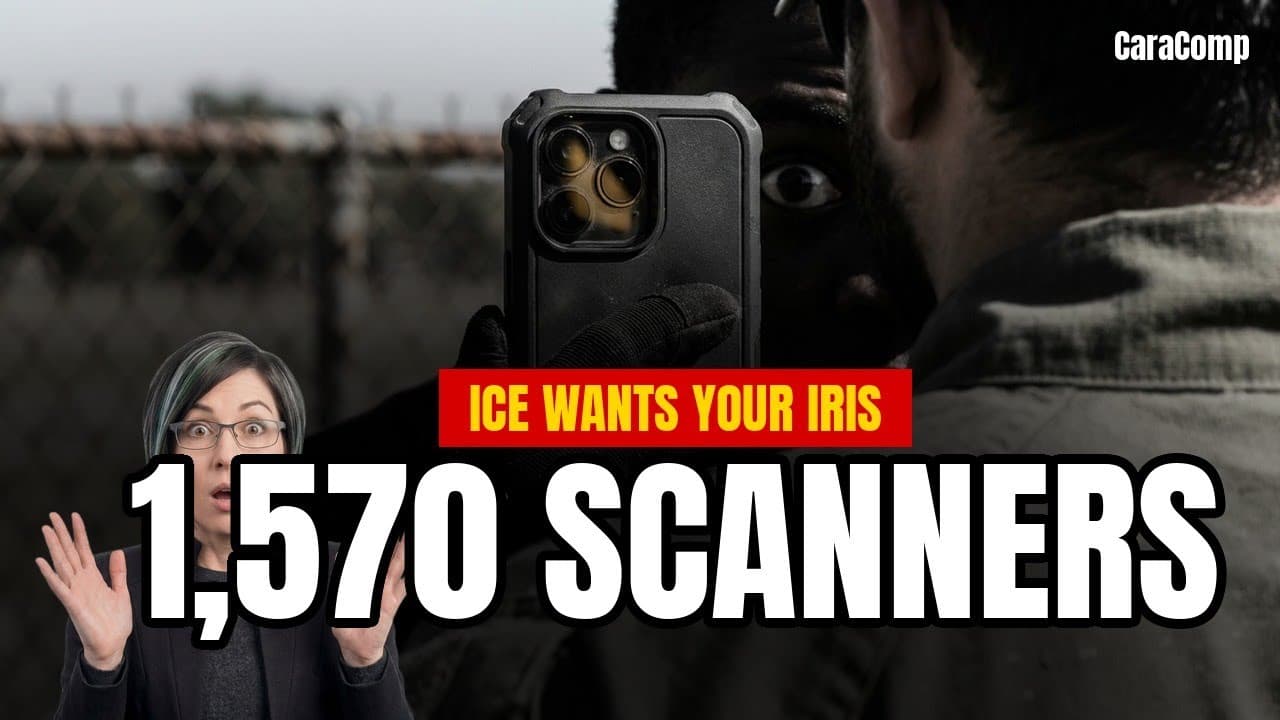 What Is A Biometric Test: ICE Iris Scanner Expansion Signals Mobile Biometrics Shift · Video Briefing