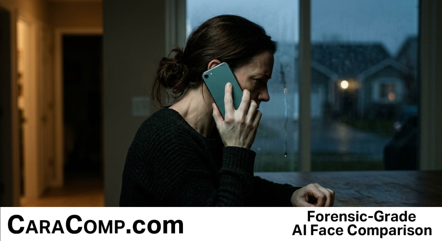 id verification, mpl standing id verification, worried parent holding phone with call incoming late at night