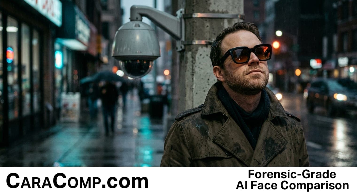 anti facial recognition glasses offers uv protection but a wearer's face still gets matched by cameras