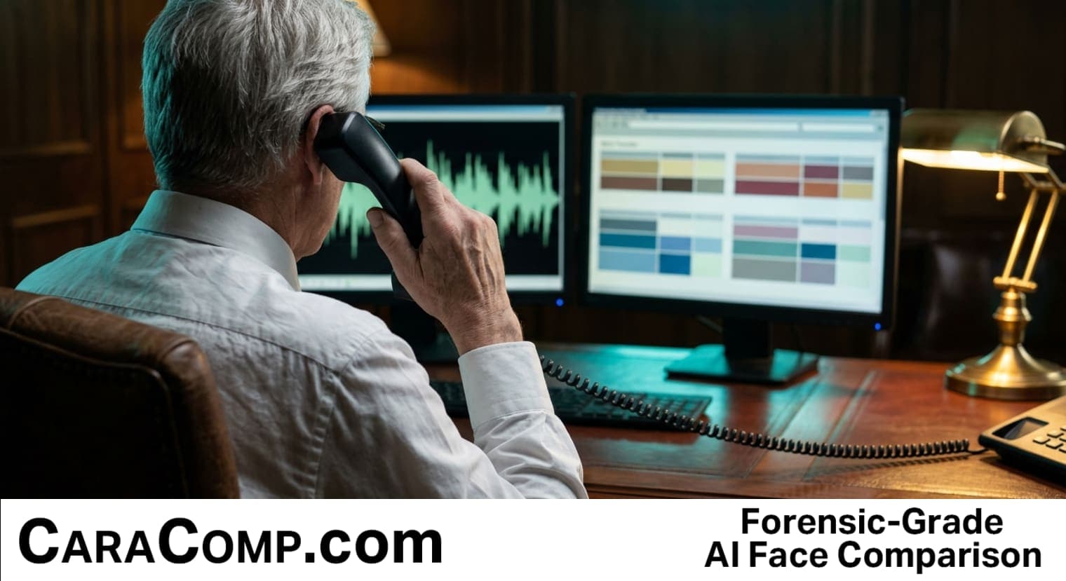 ai deepfake scam news today, skin appears too smooth, phone screen showing a video call with a distorted executive face
