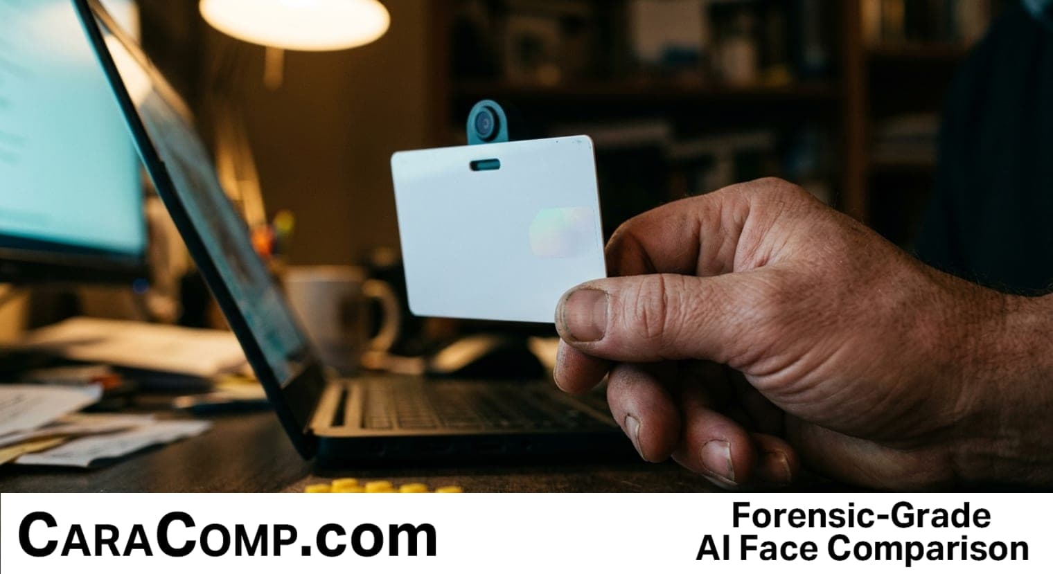 microsoft windows 11 age verification, age range check shown as a glowing laptop with a padlock and ID card icon
