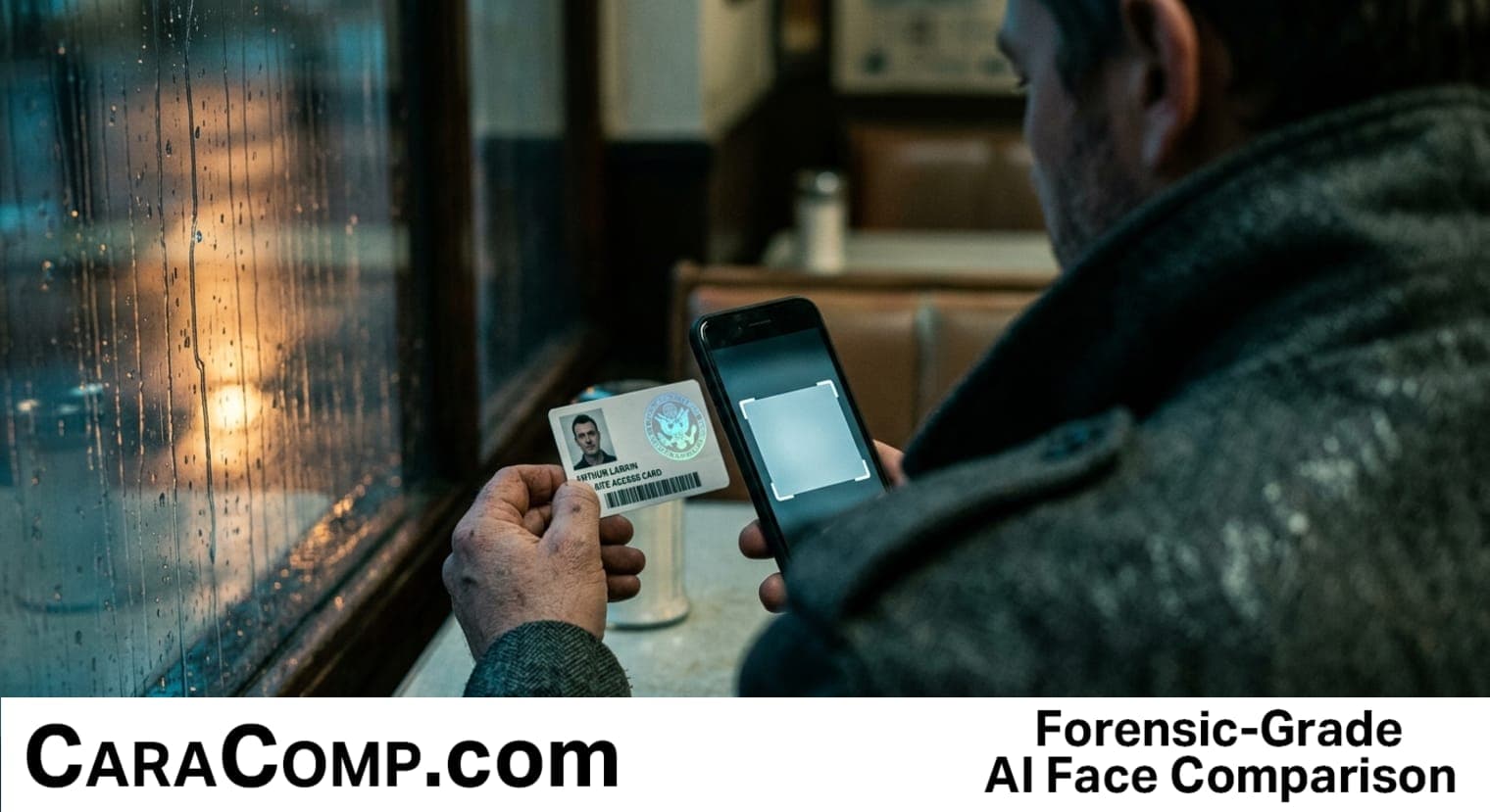 what is identity verification, skin appear too smooth, phone screen showing a wallet app asking for ID