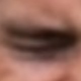 LEFT EYE region of the target image, report CC-20260313-AA1C