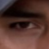 LEFT EYE region of the source image, report CC-20260313-AA1C